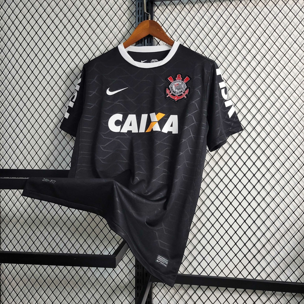 Camisa Corinthians Retrô 2012 Home NIke Masculina - Preto